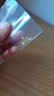 周六福5G工藝足金黃金耳釘女款翩翩是你 A099566 一對 約1.21g 生日禮物 曬單實(shí)拍圖