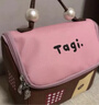 Tagi機靈小房子防水便攜洗漱包大容量化妝包中秋禮物-莓果榛子 曬單實(shí)拍圖