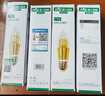 雷士照明（NVC）led燈泡e14水晶吊燈小燈泡家用照明燈超亮節(jié)能燈泡三色e27螺口燈 【E14螺口】9瓦正白光 曬單實(shí)拍圖