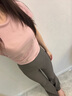 蕉下（beneunder）高彈暴走微喇褲休閑褲女修身顯瘦透氣褲子喇叭高彈塑型百搭EL110 曬單實(shí)拍圖