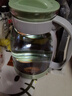 天喜（TIANXI）冷水壺大容量玻璃杯可過(guò)濾冷水壺耐熱茶具啤酒花茶家用涼水杯 【升級加厚】綠色 2000ml 曬單實(shí)拍圖