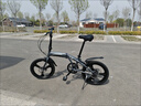 免安裝鋁合金便攜折疊自行車(chē)16寸20寸22寸通勤上學(xué)旅行學(xué)生成人款 22寸-（適合身高155-195cm） 鋁合金-黑色-禧瑪諾變速7速-一體輪 曬單實(shí)拍圖
