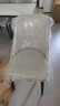 顧家家居（KUKA）現(xiàn)代簡約巖板餐桌家用飯桌餐桌椅組合DS7178T 1.2M單桌+折線灰椅4 曬單實拍圖