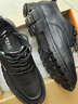 星頭啄木鳥(niǎo)男鞋100%全牛皮新款2025秋冬季男士真皮休閑皮鞋透氣軟皮增高鞋子 星頭5801新款黑色 40 曬單實(shí)拍圖