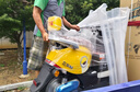 立馬【校園神器】電動摩托車MINI 80公里長續(xù)航1200W電機60V20Ah鉛酸電池家用校園電動車 檸檬密黃 曬單實拍圖