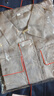 工作服裝男春秋款工作服工廠(chǎng)車(chē)間汽修建筑單件/套裝/勞保服工裝 灰色桔塊（上衣） XL 175 曬單實(shí)拍圖