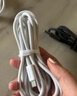 羅馬仕20W蘋果充電器+蘋果PD快充線適用iPhone14Promax/13/12/8p手機(jī) 1.5米白 曬單實拍圖
