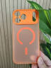 JGOZZ丨Ai相機(jī)按鍵全包丨適用蘋果17promax手機(jī)殼iPhone17Pro保護(hù)套磁吸防摔全包磨砂透明高端高檔外殼 膚感磨砂丨Magsafe磁吸【橙色】自帶拍照按鍵 iPhone 17 ProM 曬單實(shí)拍圖