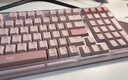 羅技（Logitech）ALTO KEYS K98S 琥珀系列 AI客制化無(wú)線(xiàn)機械鍵盤(pán) 熱插拔大理石軸 靜音軸 粉色 曬單實(shí)拍圖