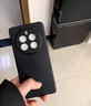 真我（realme）Realme真我12Pro手機(jī)殼Realme12por+液態(tài)硅膠殼12X防摔OPPO保護(hù)套 石墨黑 realme真我12Pro 曬單實(shí)拍圖
