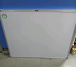 齊富60*90cm白板寫字板商用磁吸板小白板墻貼黑板辦公用記事板看板小黑板兒童家用教學水筆可擦寫畫板 曬單實拍圖