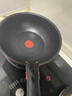 特福（Tefal）可拆卸炒鍋26cm煎鍋可變烤盤餐具電磁爐烤箱燃?xì)庠钔ㄓ? 曬單實(shí)拍圖