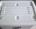 清野の木 衣物收納箱特大號塑料整理箱110L灰色 1個(gè)裝 帶輪 曬單實(shí)拍圖