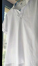 GLM森馬集團短袖t恤男透氣夏季翻領(lǐng)polo衫速干冰絲感休閑T恤白色4XL 曬單實(shí)拍圖