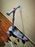 迪士尼（Disney）兒童滑板車1-3-12歲折疊三輪踏板車閃光款輪男女玩具車冰雪奇緣 曬單實拍圖