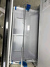西門(mén)子（SIEMENS）KF88E1761C【雙系統雙循環(huán)保鮮】501升法式多門(mén)無(wú)界平嵌超薄無(wú)霜變頻家用電冰箱一級能效1260C同款 銀色 曬單實(shí)拍圖