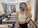 陶芙（taofu）運動內(nèi)衣女2025四季款防震聚攏速干健身文胸可外穿一體式美背胸衣 杏仁奶油色胸衣 L 曬單實拍圖