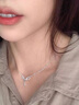 Cindy Kelly999純銀項(xiàng)鏈女輕奢實(shí)用高級(jí)鎖骨鏈送老婆結(jié)婚紀(jì)念生日禮物女生 穗穗平安項(xiàng)鏈【送老婆女友實(shí)用高檔】 曬單實(shí)拍圖
