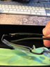 OAKLEY歐克利Gauge鈦合金鏡架眼鏡架半框運動(dòng)光學(xué)鏡X5128 啞光黑OX5128-0154 曬單實(shí)拍圖