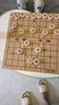 勝旅象棋50號實(shí)木大號中國象棋折疊便攜棋盤(pán)套裝配入門(mén)書(shū)籍 曬單實(shí)拍圖