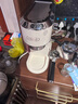德龍（Delonghi）【政府補貼】咖啡機 半自動(dòng)咖啡機 小型家用意式濃縮15Bar泵壓式 手動(dòng)打奶泡EC885.CR EX:4 奶油色 曬單實(shí)拍圖