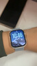 Apple/蘋果 Watch Series 10 智能手表GPS款46毫米銀色鋁金屬表殼青云色回環(huán)式運動表帶MX243CH/B 曬單實拍圖