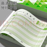 西瑪（SIMAA）考勤表員工打卡本子上班工資考核表單工登記本出勤簽到記錄本 彩印上下午加班款 2本裝 曬單實(shí)拍圖