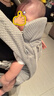 egobaby新款嬰兒背帶前抱式寶寶小月齡抱娃神器二美國狗夏季透氣遛娃腰凳 【高端透氣款】Deluxe-珍珠灰 曬單實(shí)拍圖