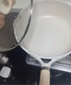 明爵不粘鍋炒鍋家用麥飯石炒菜鍋少油煙平底煎炒鍋電磁爐燃?xì)庠钔ㄓ?炒鍋帶蓋（1-3人） 26cm 曬單實(shí)拍圖