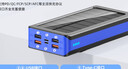 PSOOO22.5W超級快充太陽(yáng)能充電寶30000毫安閃充PD18W大容量?jì)δ軕?hù)外三防電源手機平板移動(dòng)電源通用 曬單實(shí)拍圖