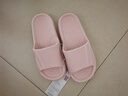 潔麗雅（Grace）踩屎感拖鞋女室內家居防滑eva防臭靜音涼拖鞋男士 粉色  36-37 曬單實(shí)拍圖