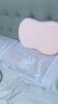 潔麗雅（Grace）抗菌枕巾 三層紗布吸濕透氣枕頭巾 花香-深灰78*52cm一對裝 曬單實(shí)拍圖
