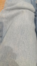 Levi's【商場(chǎng)同款】李維斯25秋冬新款男士501經(jīng)典直筒牛仔褲00501 中藍 34 (32) 曬單實(shí)拍圖