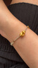 周大福SOINLOVE愛蜜金小金馬黃金生肖轉(zhuǎn)運(yùn)珠 VR924七夕情人節(jié)禮物 曬單實拍圖