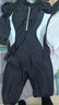361°泳衣女連體防曬長(cháng)袖長(cháng)褲水母衣潛水服冬季泡溫泉泳裝海邊沖浪 黑白灰UPF0+ XL 建議身高160-170cm重56-61kg 曬單實(shí)拍圖