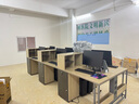 優(yōu)巨工位辦公桌工作臺辦公室用員工卡座電腦桌椅4人簡(jiǎn)約現代辦公家具 3.6米面對面6人位-木紋 曬單實(shí)拍圖