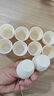 譜析光學(xué)譜析剛玉坩堝99%氧化鋁耐高溫圓弧形帶蓋實(shí)驗室1700度陶瓷揮發(fā)水分馬費爐purshee實(shí)驗器材 20ml常規款帶外扣蓋 2只裝 曬單實(shí)拍圖