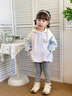 班喜迪女童外套春秋款2025新款兒童衣服秋季連帽上衣女寶寶洋氣公主秋裝 紫色 90 曬單實(shí)拍圖