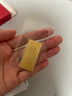 菜百首飾 足金Au999.9黃金金磚收藏禮品 “財富”金條 20克 曬單實(shí)拍圖