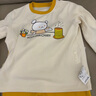 優(yōu)衣庫嬰幼兒寶寶繪本合作系列睡衣長(cháng)袖起居服套裝25秋新款478468 46 鵝黃色 100 曬單實(shí)拍圖