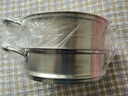 美廚（maxcook）蒸鍋全304不銹鋼30cm三層蒸鍋感溫復底湯鍋 燃氣電磁爐通用MCZ743 曬單實(shí)拍圖