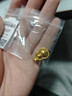 中鑫珠寶福來運轉古法黃金葫蘆吊墜旋轉葫蘆掛墜足金999項鏈男女 【多退少補】約4.75g 曬單實拍圖