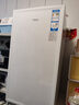 海爾（Haier）151/211升家用立式冰柜 一級能效勻冷減霜 白色冷凍柜抽屜式冷柜藝術(shù)畫(huà)框小冰柜家用小型冰箱四區精儲BD-151GHW9 151升 151L 曬單實(shí)拍圖