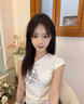 央創(chuàng  )時(shí)尚中國黃金小方糖項鏈女款和田玉吊墜女生生日禮物女士老婆女友S925 曬單實(shí)拍圖
