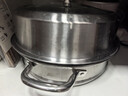 九陽(yáng)304不銹鋼蒸鍋三層大容量家用饅頭包子燉湯鍋燃氣灶電磁爐通用 CZ523- 3層 28cm 曬單實(shí)拍圖