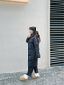 波司登25羽絨服女士冬季90絨加厚連帽寬松超長(cháng)款休閑百搭保暖外套 曬單實(shí)拍圖