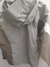 蕉內(nèi)（Bananain）【趙露思同款】氧氣503Proof女士沖鋒衣短外套25秋冬新款洋氣女裝 樺木綠拼探險棕 M 曬單實拍圖