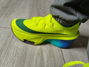 阿爾法3代男童跑步鞋全掌碳板跑鞋男子競速中考馬拉松跑步運動(dòng)鞋 熒光綠 37 (235mm) 曬單實(shí)拍圖