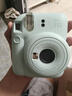 富士（FUJIFILM）instax  mini12 一次成像 立拍立得相機 mini12 薄荷綠 官方標配 曬單實(shí)拍圖