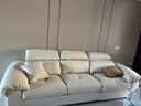 全友家居 布藝沙發(fā)客廳現代簡(jiǎn)約小戶(hù)型直排式可拆洗白鷗沙發(fā)家用 曬單實(shí)拍圖